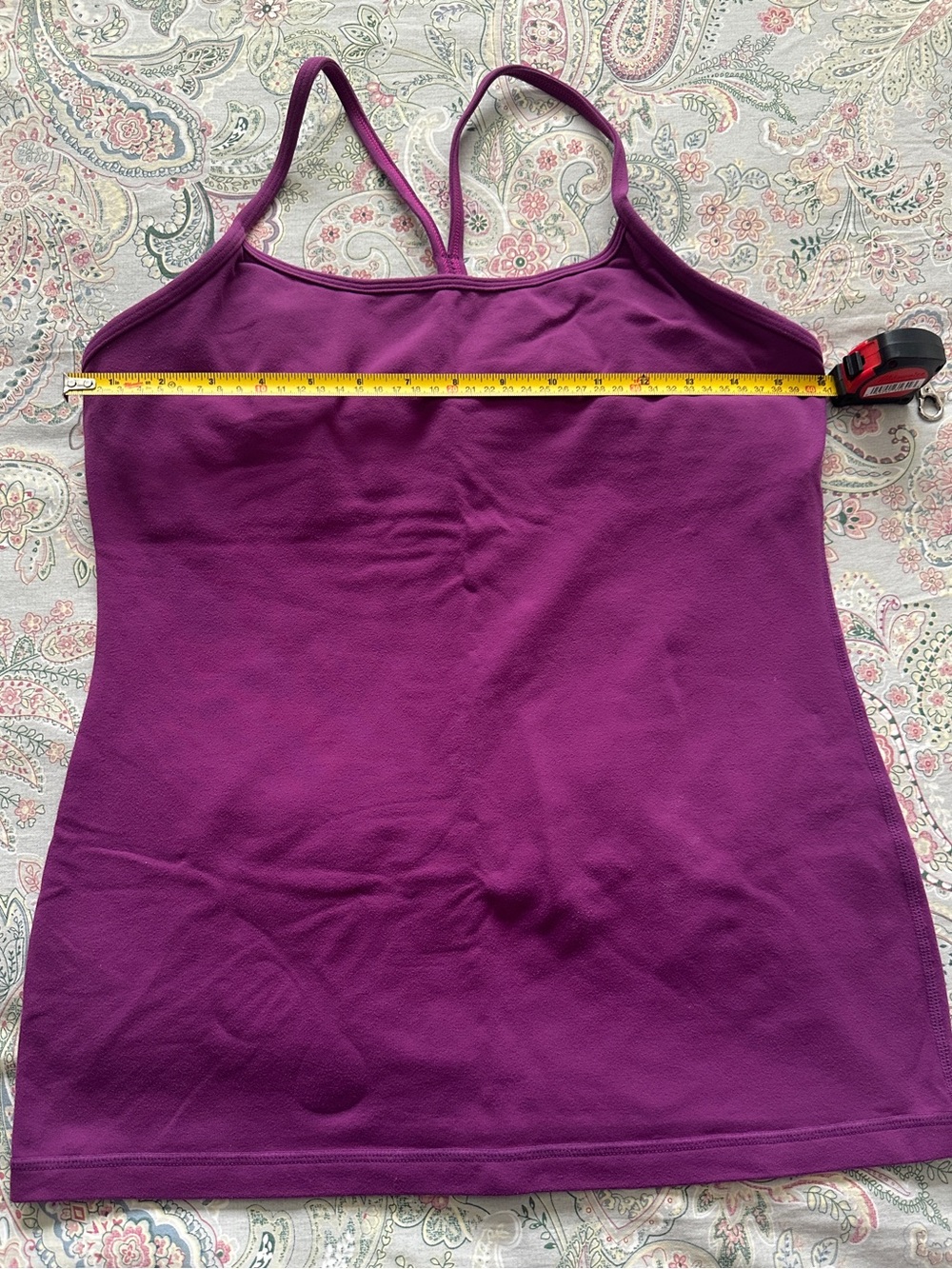 Lululemon Womens Tank Top — Classic Spaghetti Strap Purple